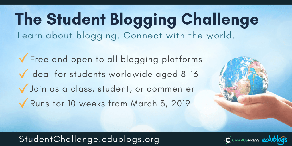 The Student Blogging Challenge information